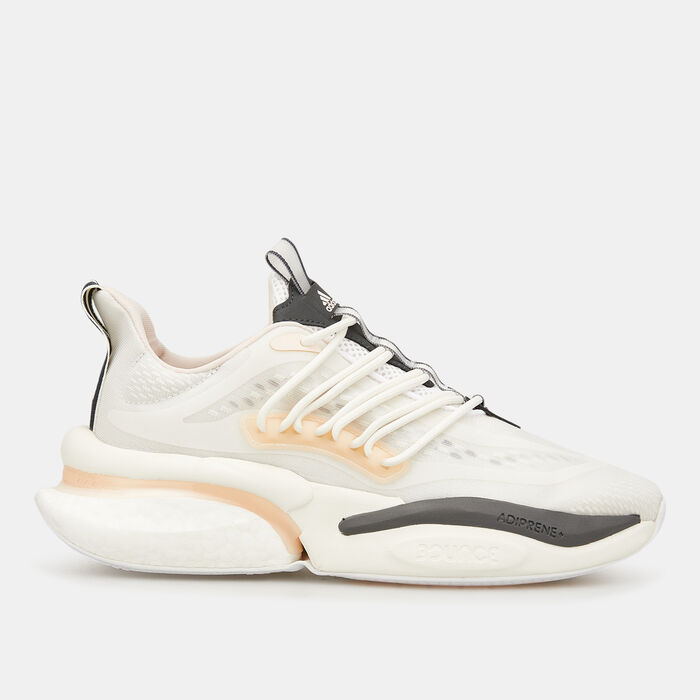 adidas Women's AlphaBoost V1 Shoe White adidas Women's AlphaBoost V1 Shoe White image number 0