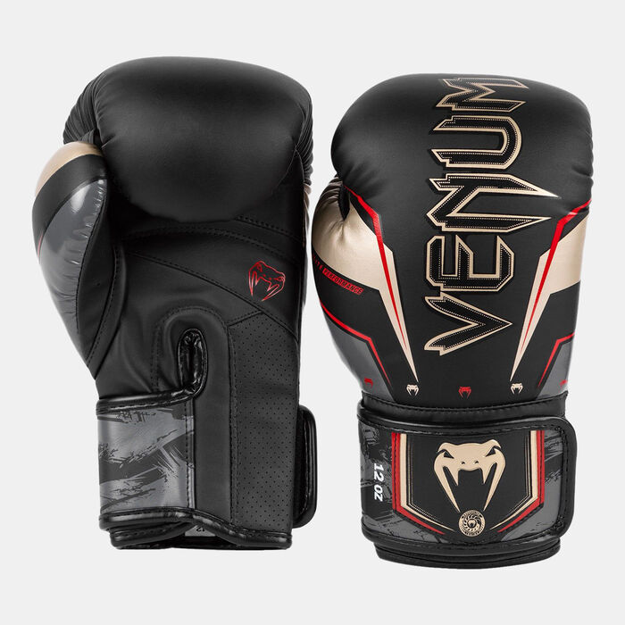Venum Elite Evo Boxing Gloves Black Venum Elite Evo Boxing Gloves Black image number 4