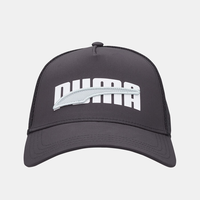 PUMA Men's Trucker Cap Black PUMA Men's Trucker Cap Black image number 0