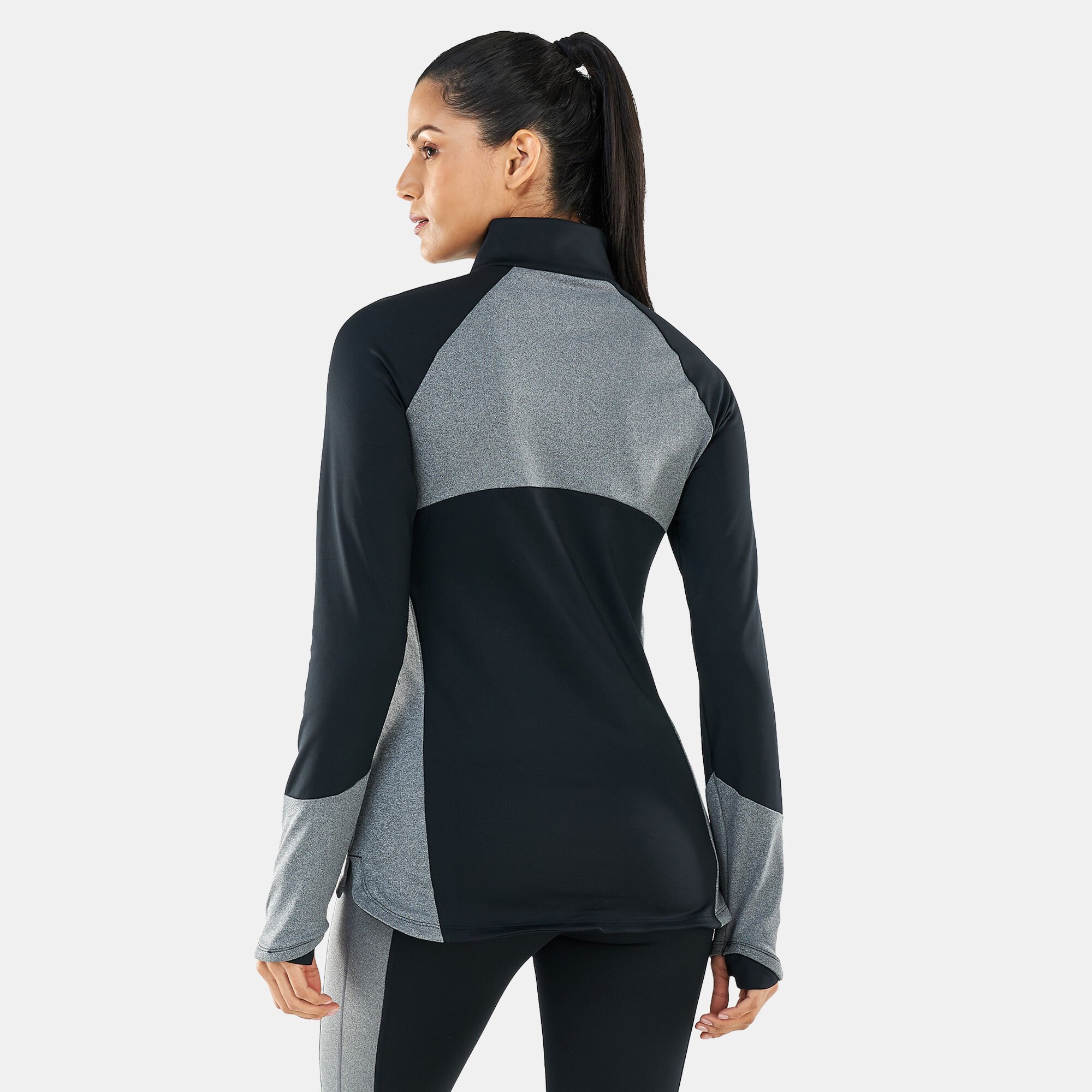 Women s ColdGear Half Zip T Shirt Black Under Armour in KSA SSS