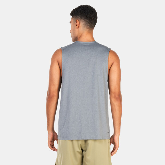 Nike Men's Dri-FIT Ready Fitness Tank Top Grey Nike Men's Dri-FIT Ready Fitness Tank Top Grey image number 1