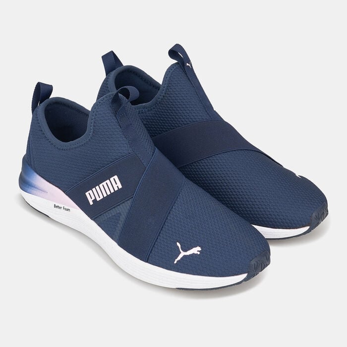 PUMA Women's Better Foam Prowl Slip-On Shoes Blue PUMA Women's Better Foam Prowl Slip-On Shoes Blue image number 2