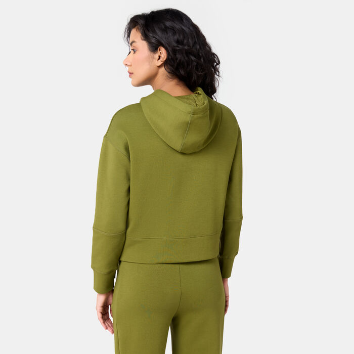 Sun and Sand Sports Women's Boxy Hoodie Green Sun and Sand Sports Women's Boxy Hoodie Green image number 1