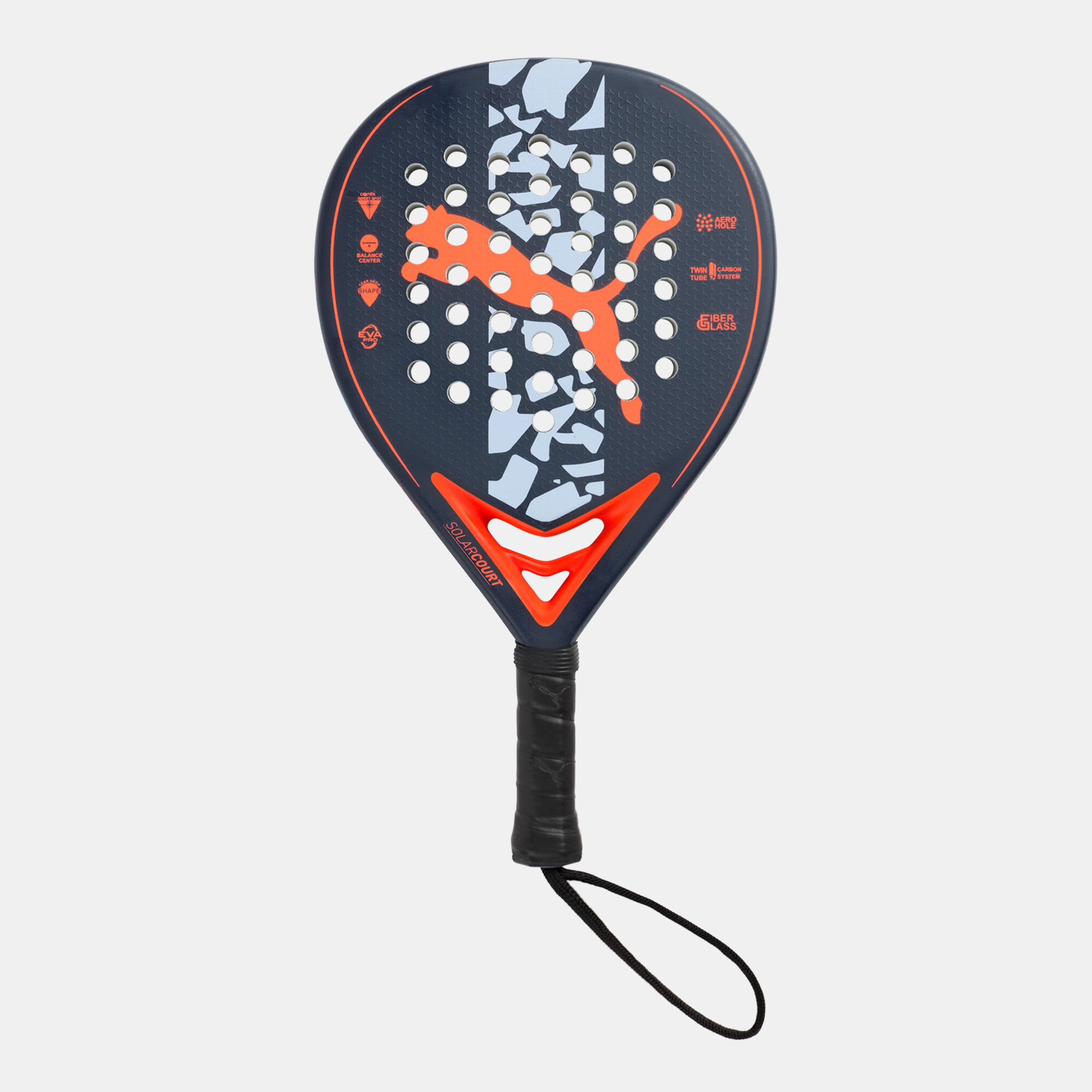 SolarCOURT Padel Tennis Racket Orange PUMA in KSA SSS