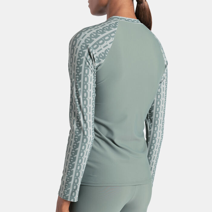 Arena Women's Modesty Long Sleeve Swimming Rashguard Multi-Color image number 3