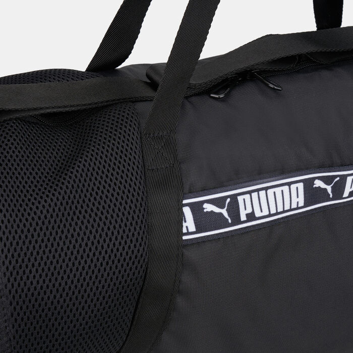 PUMA Women's Active Training Essentials Elektro Duffel Bag Black PUMA Women's Active Training Essentials Elektro Duffel Bag Black image number 3