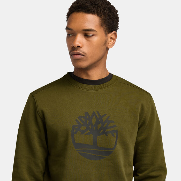 Timberland Men's Core Tree Sweatshirt Green Timberland Men's Core Tree Sweatshirt Green image number 3