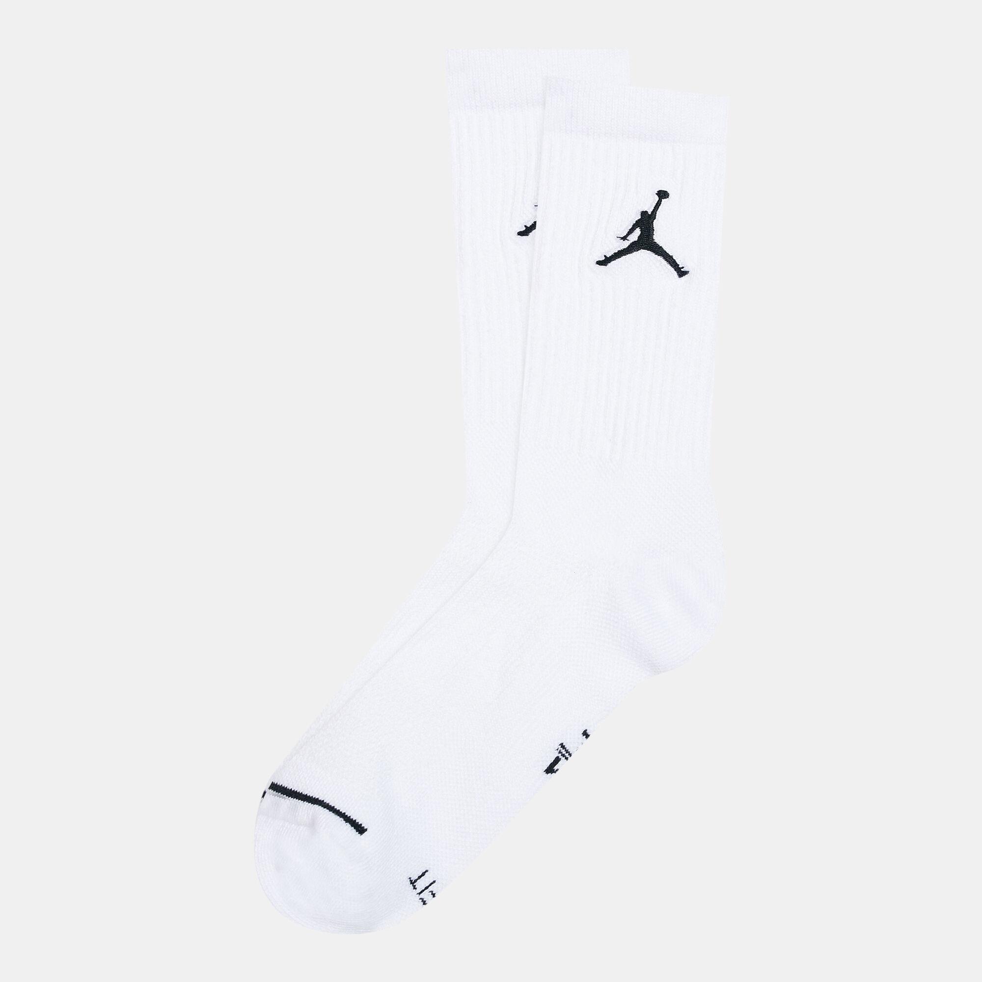 Jumpman Crew Socks 3 Pack White Jordan in KSA SSS