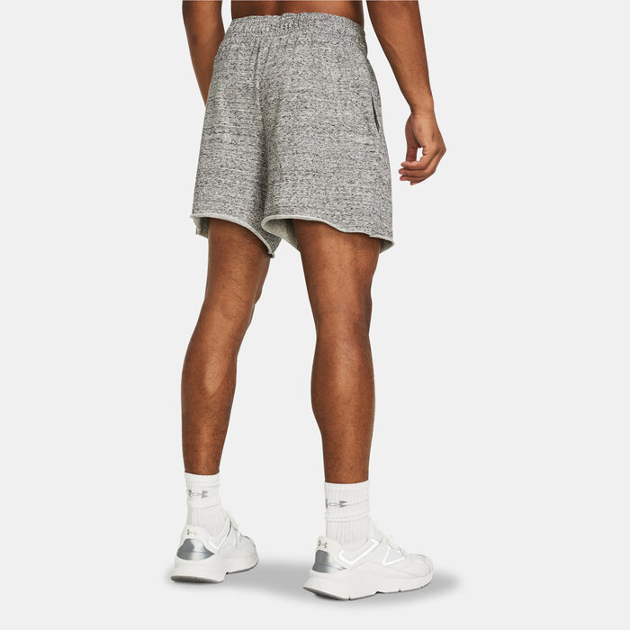 Under Armour Men's Rival Terry Shorts White Under Armour Men's Rival Terry Shorts White image number 1