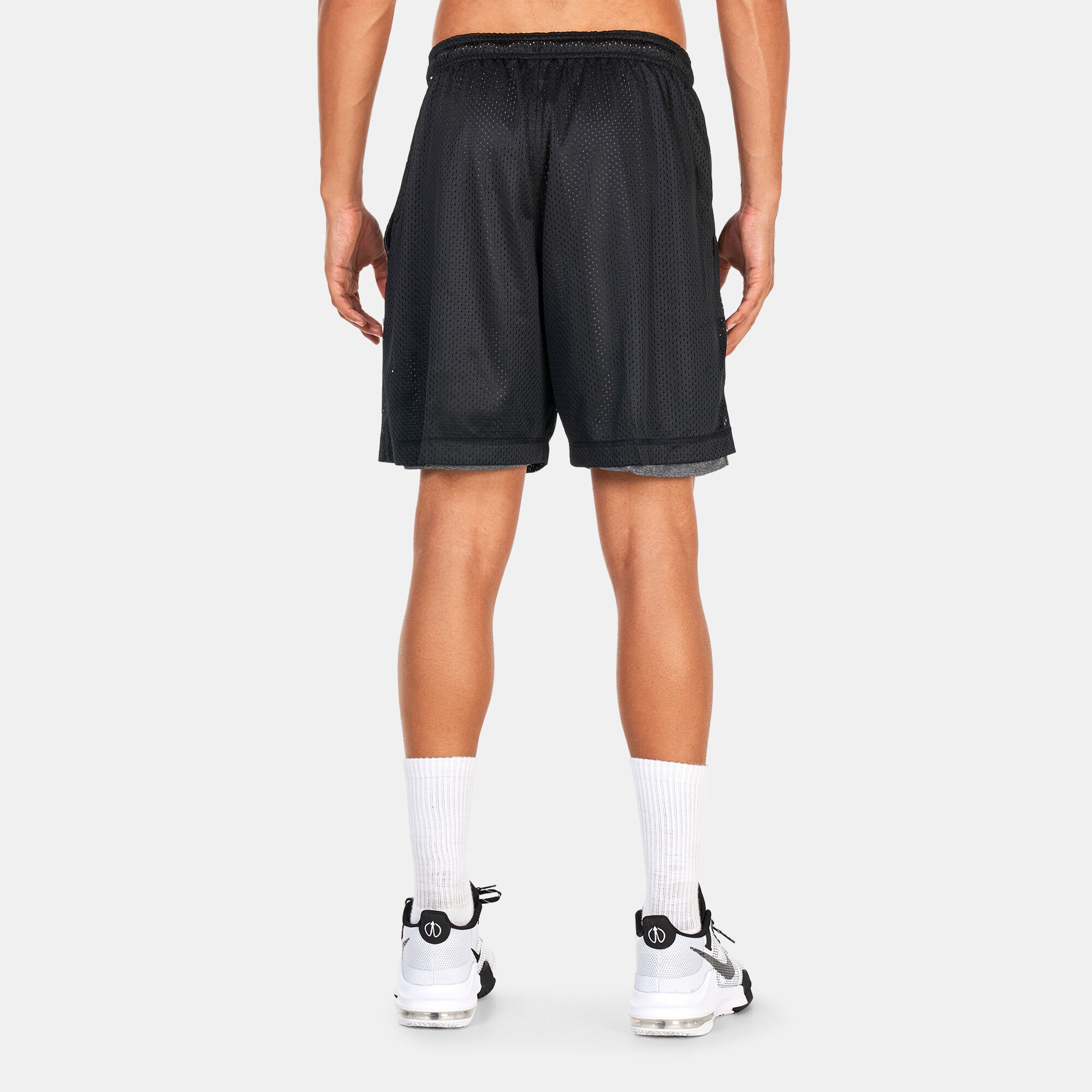 Buy Nike Men s Dri FIT Standard Issue Reversible Basketball Shorts Black in KSA SSS