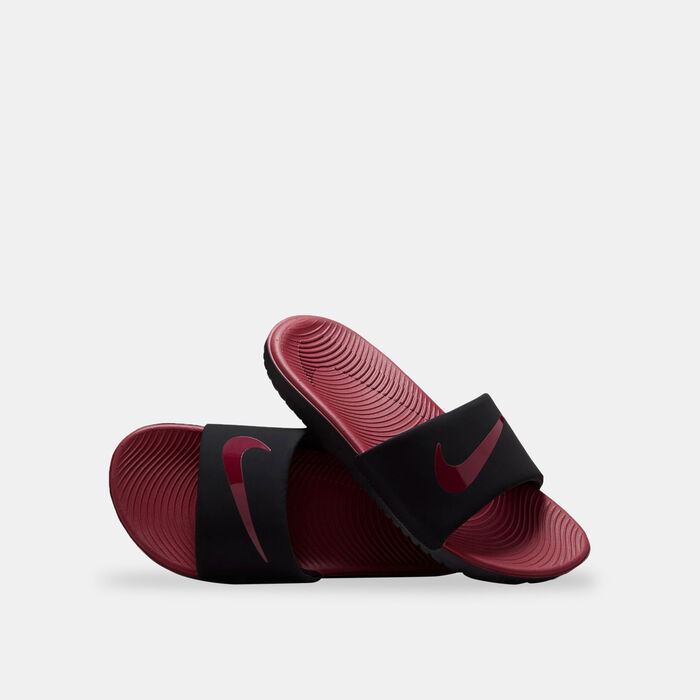 Nike Kids' Kawa Slides Black Nike Kids' Kawa Slides Black image number 0