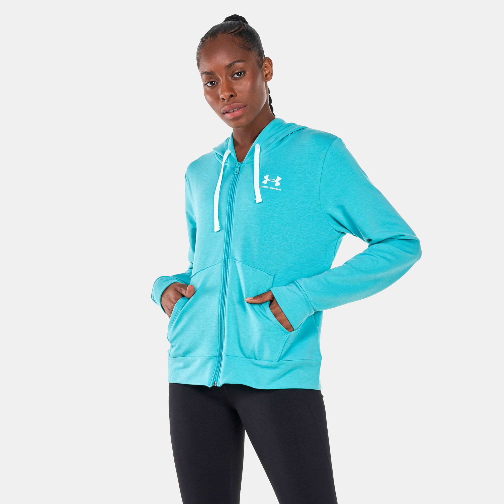 Under armour women's storm armour fleece lightweight full zip hoodie deals