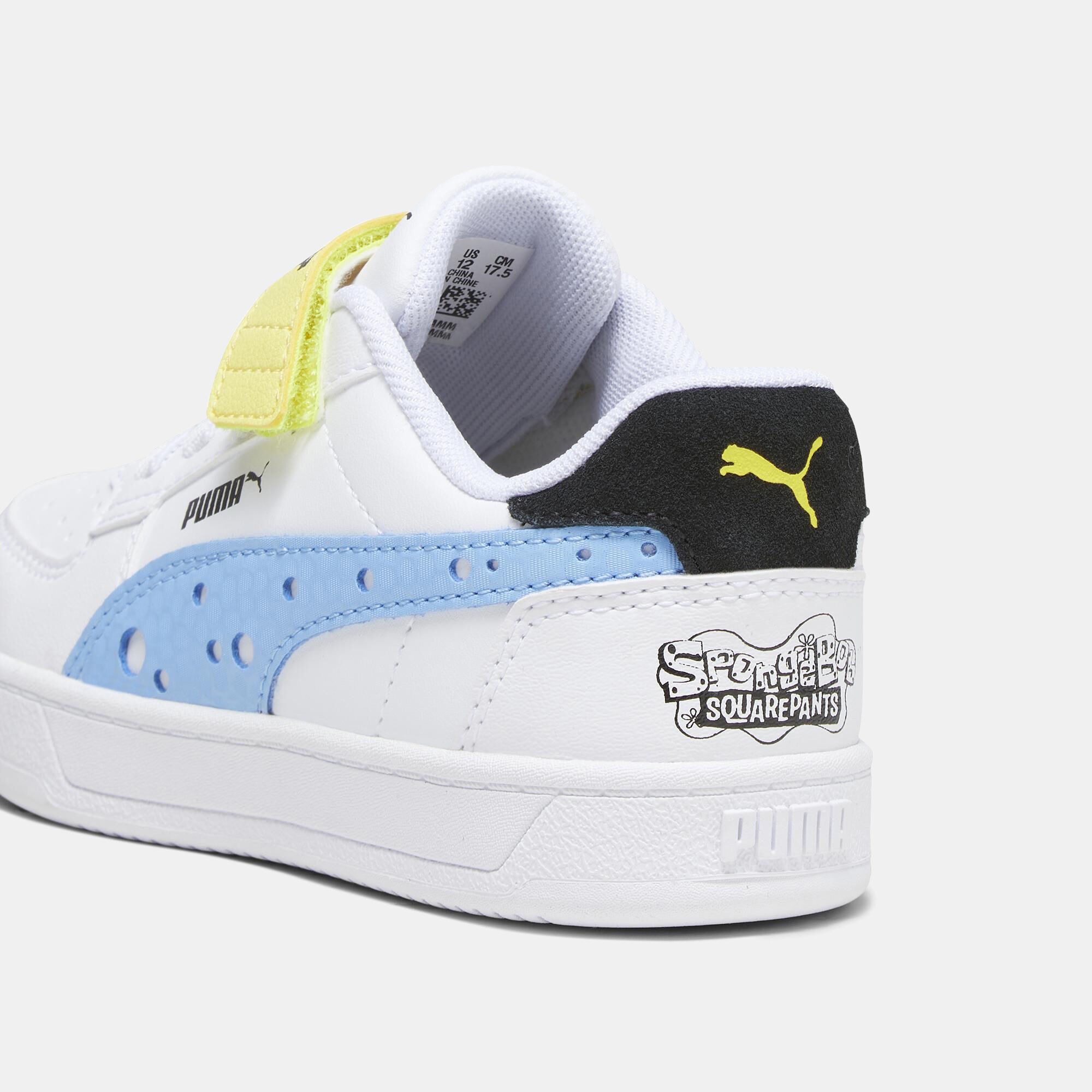 Buy PUMA Kids X SpongeBob Squarepants Caven 2.0 Shoe White in KSA