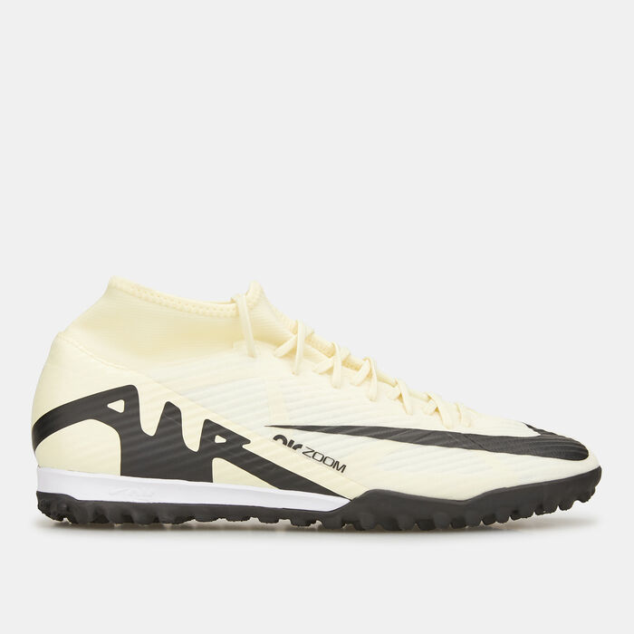 Nike Men's Mercurial Superfly 9 Academy Turf Ground Football Shoes Ivory image number 0