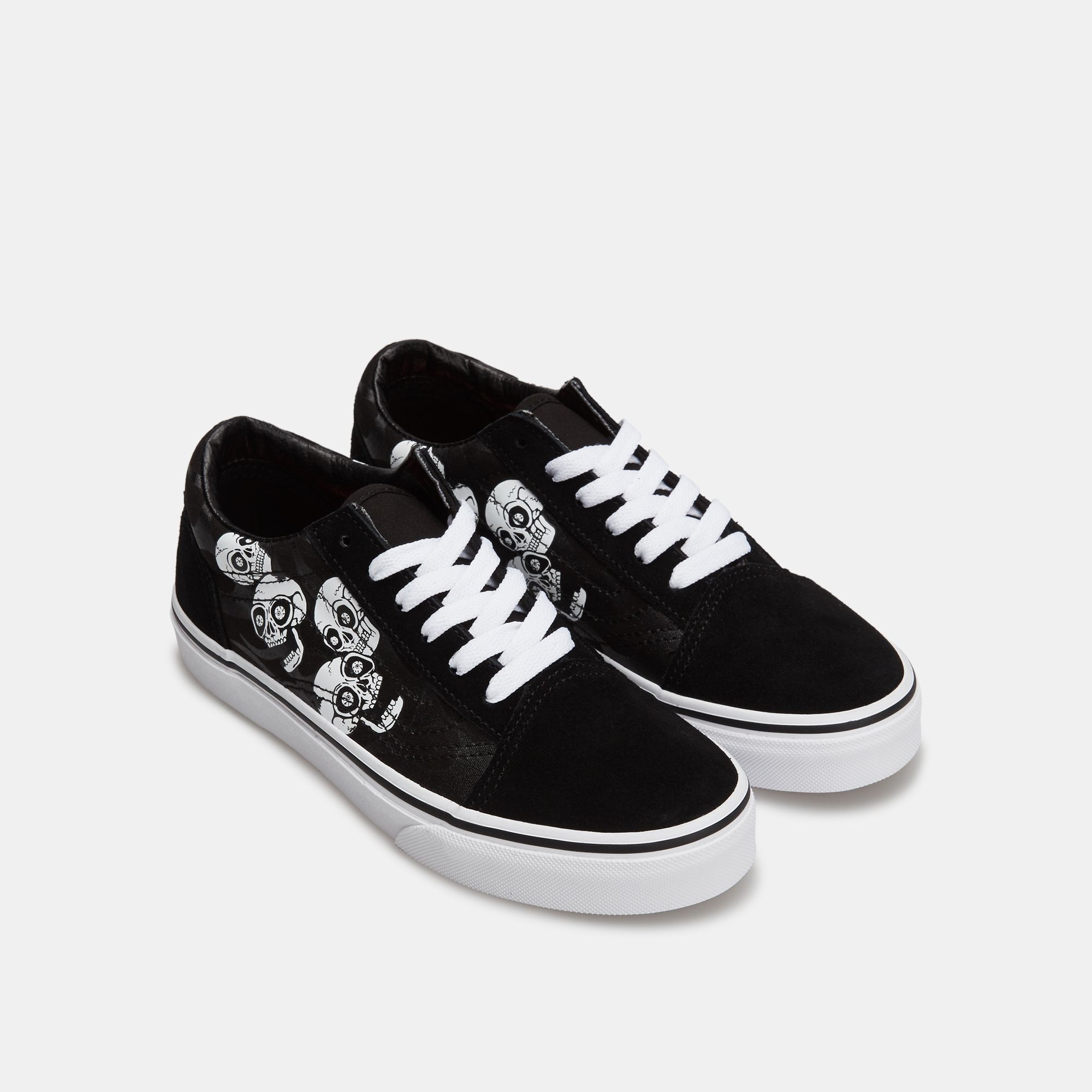 Kids Glossy Flame Old Skool Unisex Shoe
