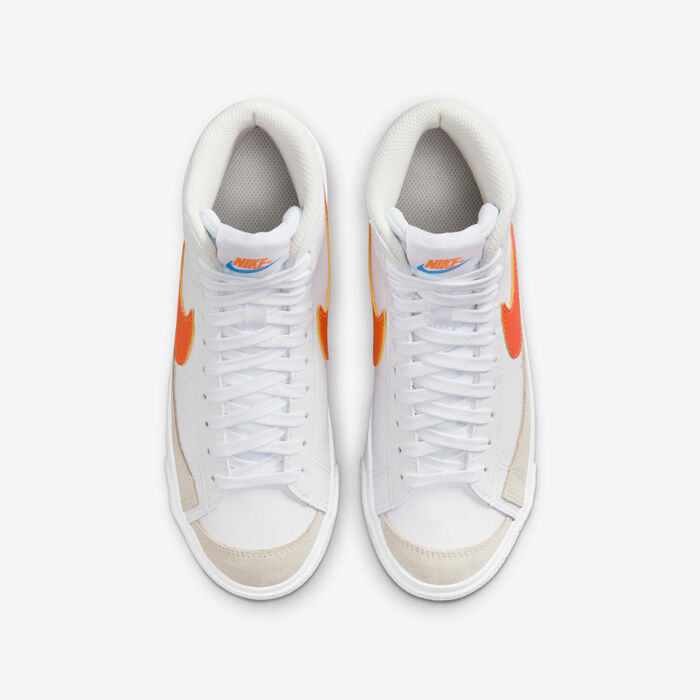 Nike Kids' Blazer Mid '77 Shoes White image number 3