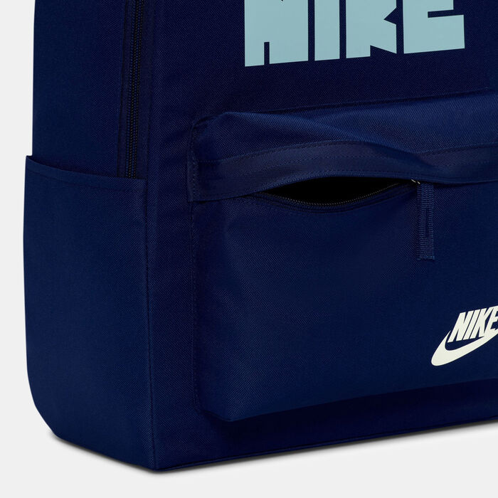 Nike Heritage Retro Backpack Blue Nike Heritage Retro Backpack Blue image number 4