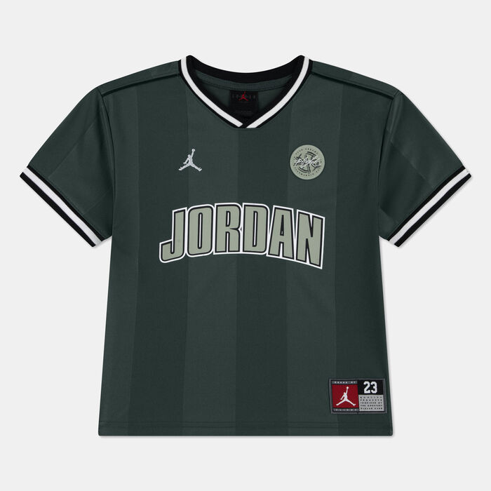 Nike Kids' Sport Jersey Top Green Nike Kids' Sport Jersey Top Green image number 0