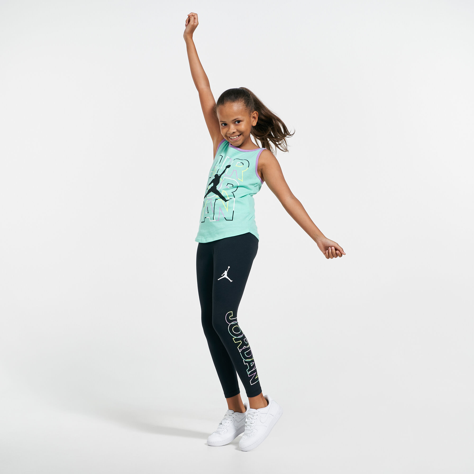 Kids Air Jumpman Are For Girls Leggings Black Jordan in KSA SSS