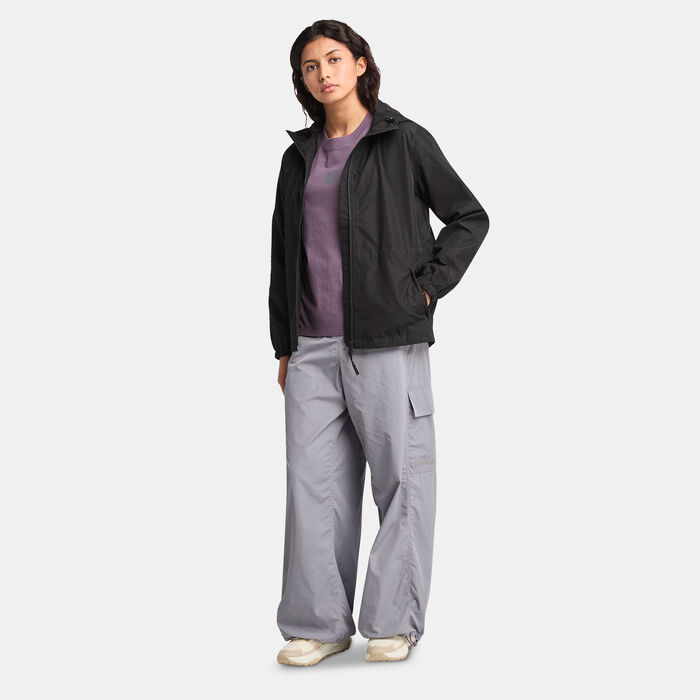 Timberland Women's Stack Logo T-Shirt Purple image number 2