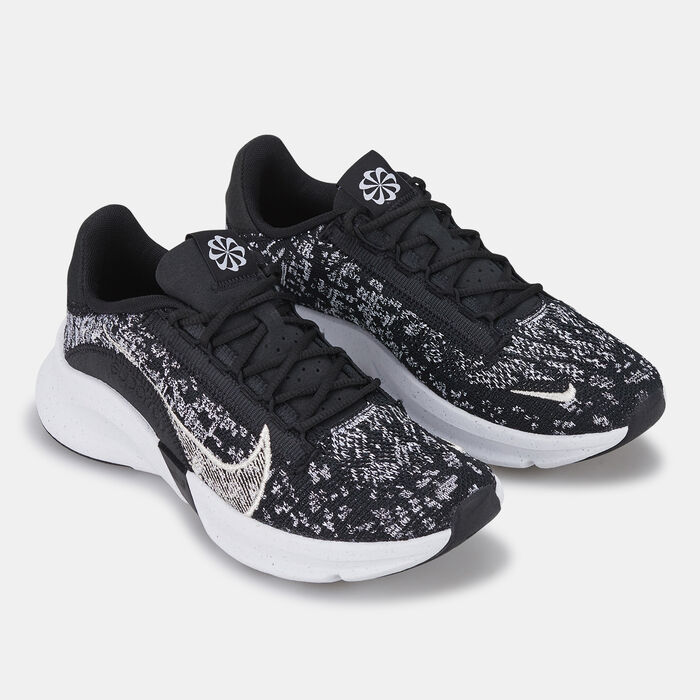 Nike Women's SuperRep Go 3 Flyknit Next Nature Training Shoe Grey image number 2