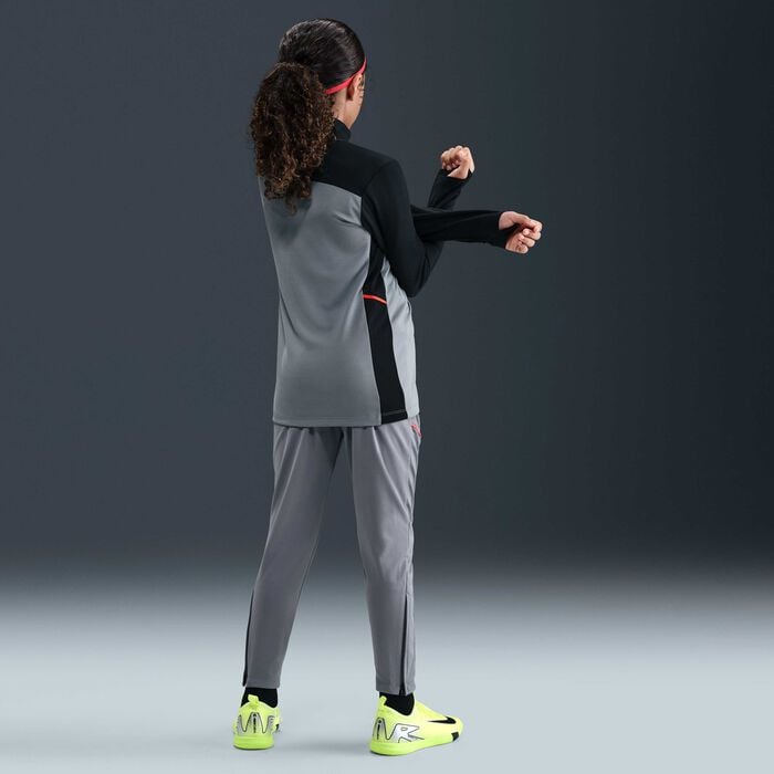 Nike Kids' Academy 1/4-Zip Football Drill Top Grey Nike Kids' Academy 1/4-Zip Football Drill Top Grey image number 4