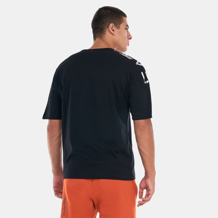 EA7 Emporio Armani Men's Logo T-Shirt Black EA7 Emporio Armani Men's Logo T-Shirt Black image number 1
