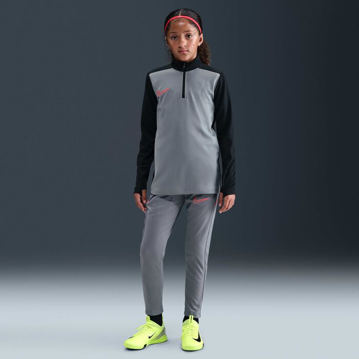 Nike Kids' Academy 1/4-Zip Football Drill Top Grey Nike Kids' Academy 1/4-Zip Football Drill Top Grey image number 3
