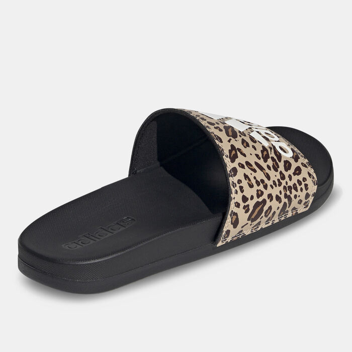 adidas Women's Adilette Comfort Slides Black image number 2