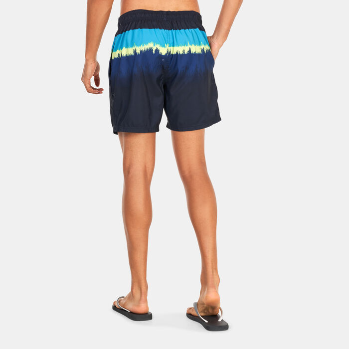Speedo Men's Placement Leisure 16-Inch Swimming Shorts Blue Speedo Men's Placement Leisure 16-Inch Swimming Shorts Blue image number 1