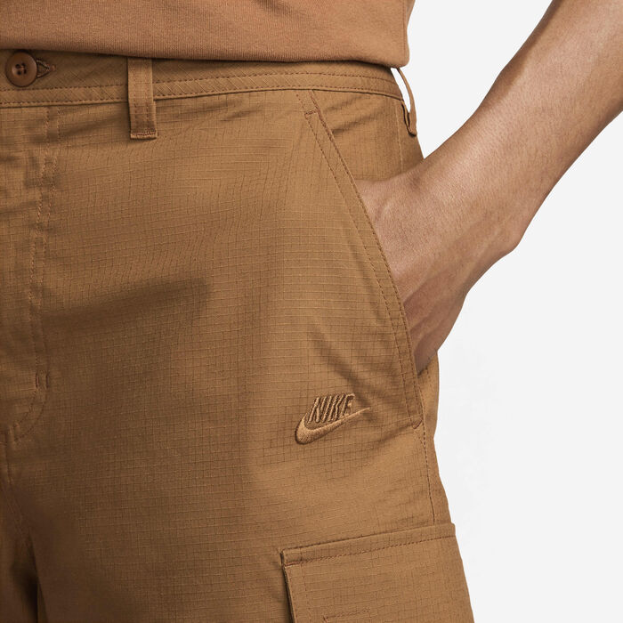 Nike Men's Club Cargo Shorts Brown image number 3