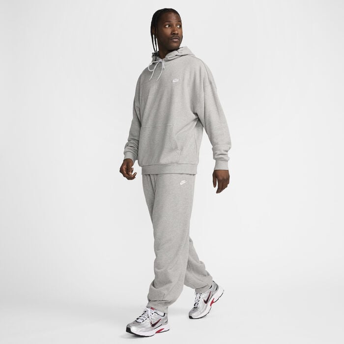 Nike Men's Club Fleece Oversized Hoodie Grey Nike Men's Club Fleece Oversized Hoodie Grey image number 6