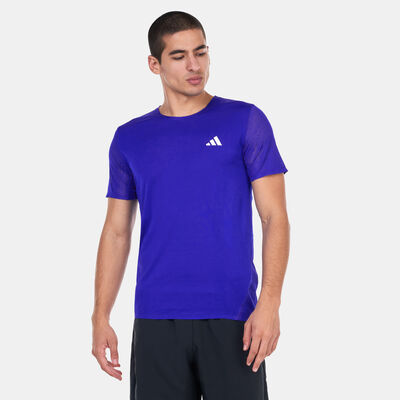 adidas Men's Adizero T-Shirt Blue adidas Men's Adizero T-Shirt Blue