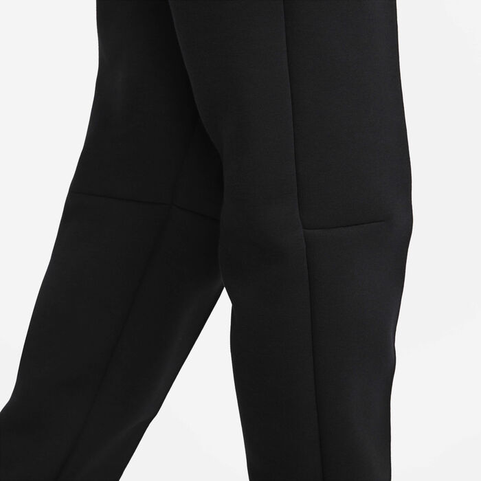 Nike Women's Sportswear Tech Fleece Mid-Rise Joggers Black Nike Women's Sportswear Tech Fleece Mid-Rise Joggers Black image number 4