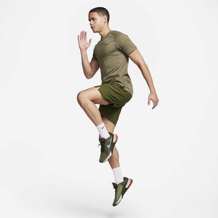 Nike Men's Dri-FIT Flex Rep Training Top Green Nike Men's Dri-FIT Flex Rep Training Top Green image number 5