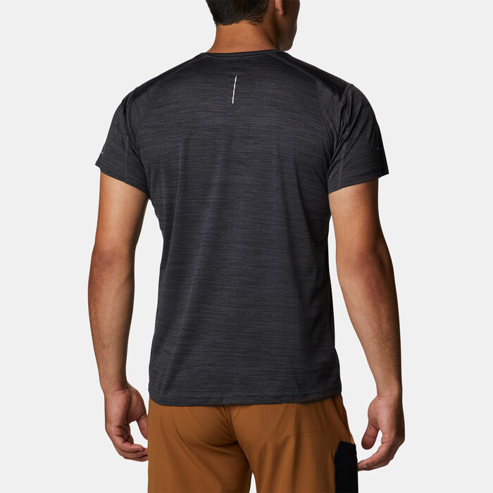 Columbia Men's Alpine Chill Zero T-Shirt Black Columbia Men's Alpine Chill Zero T-Shirt Black image number 1