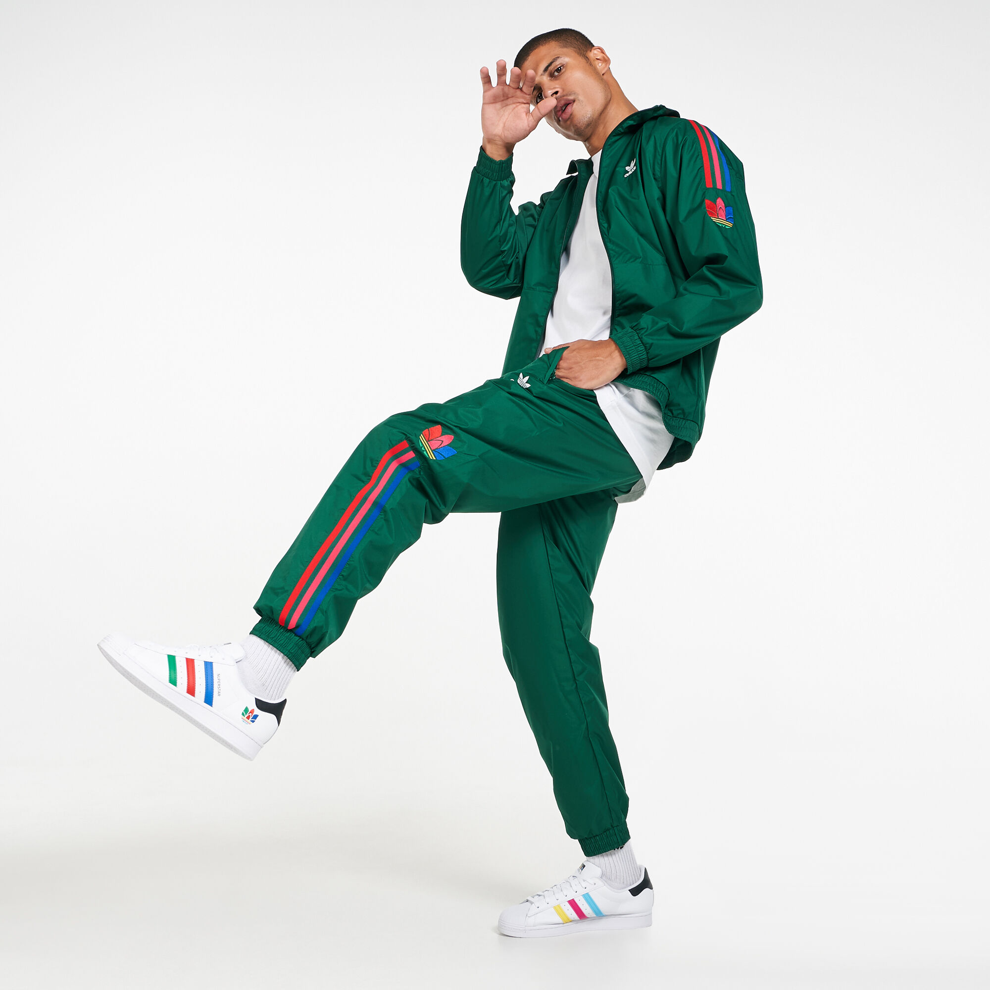 3 stripe top pants
