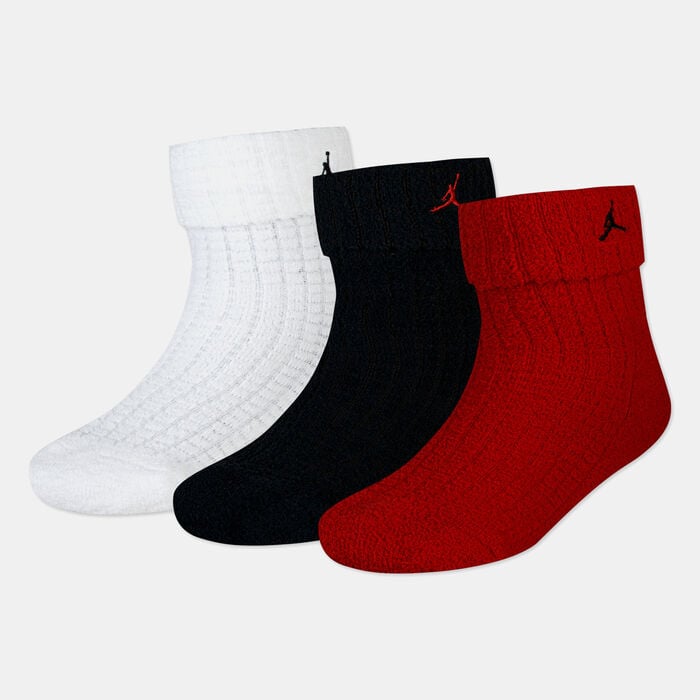 Nike Cushioned Ankle Socks (3 Pair) Black Nike Cushioned Ankle Socks (3 Pair) Black image number 0