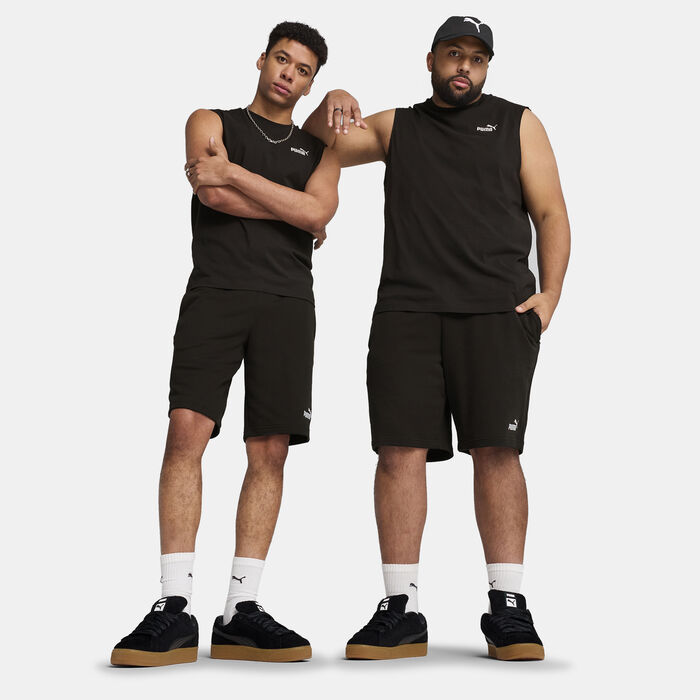 PUMA Men's Essentials No. 1 Logo Shorts Black PUMA Men's Essentials No. 1 Logo Shorts Black image number 2