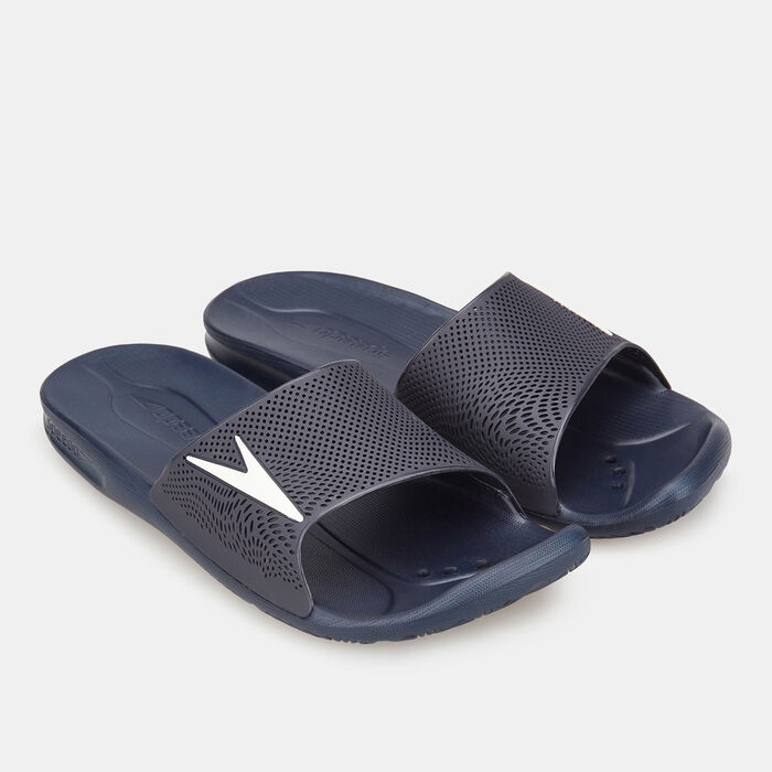 Speedo Men's Atami II MAX Slides Blue Speedo Men's Atami II MAX Slides Blue image number 0
