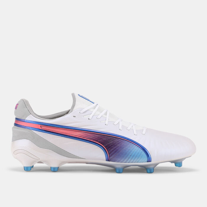 PUMA Men's KING ULTIMATE Firm Ground/Artificial Ground Football Shoes Grey PUMA Men's KING ULTIMATE Firm Ground/Artificial Ground Football Shoes Grey image number 0