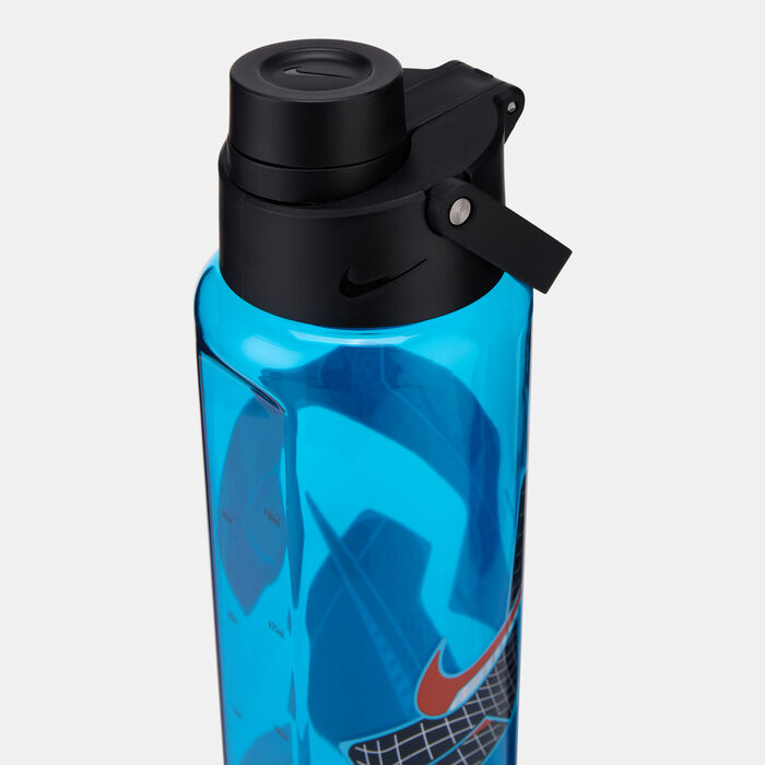 Nike TR Renew Recharge Chug Water Bottle (946ml) Blue Nike TR Renew Recharge Chug Water Bottle (946ml) Blue image number 2