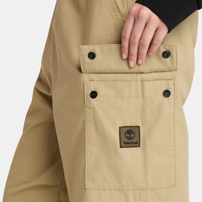 Timberland Men's Woven Badge Ripstop Cargo Pants Green image number 3