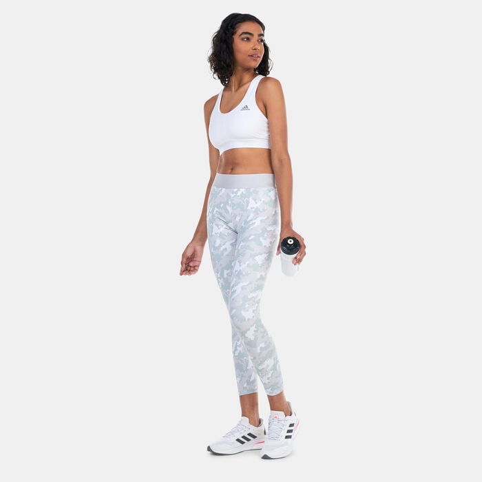 adidas Women's Techfit Camo 7/8 Training Leggings Multi-Color adidas Women's Techfit Camo 7/8 Training Leggings Multi-Color image number 2