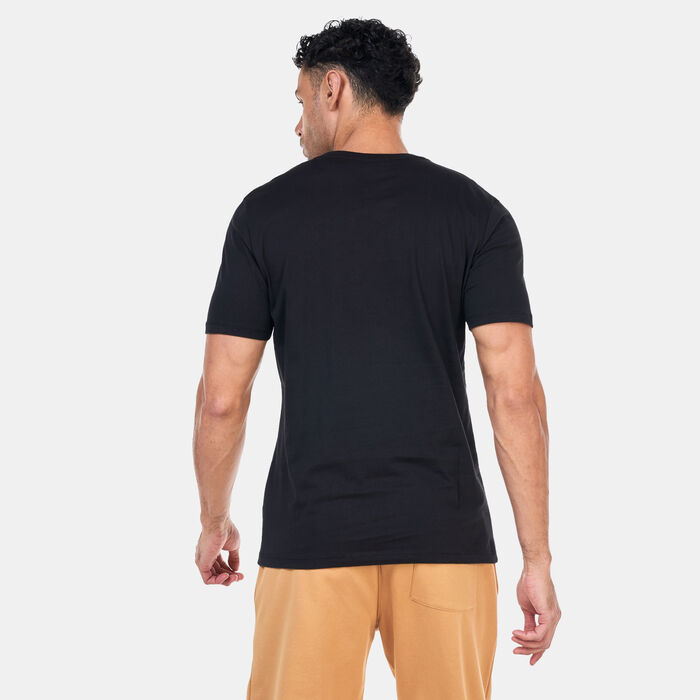 Timberland Men's Small Print Logo T-Shirt Black image number 1