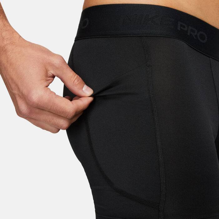Nike Men's Pro Dri-FIT Brief Shorts Black image number 4