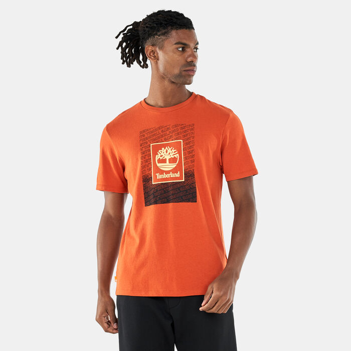 Timberland Men's Outdoor Archive Graphic T-Shirt Orange Timberland Men's Outdoor Archive Graphic T-Shirt Orange image number 0