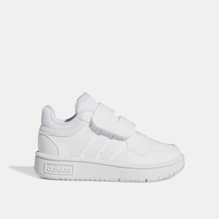 adidas Kids' Hoops Shoe White adidas Kids' Hoops Shoe White image number 0