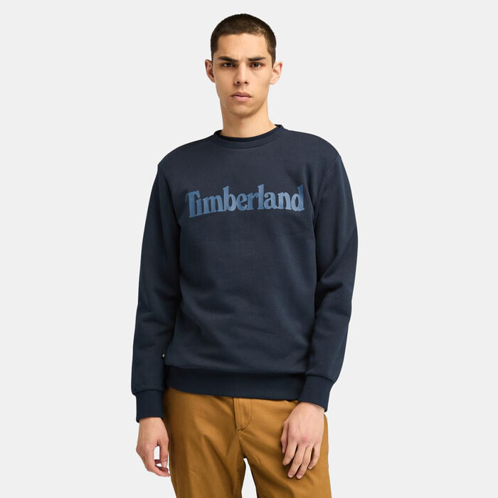 Timberland Men's Northwood Wordmark Logo Sweatshirt Blue image number 0