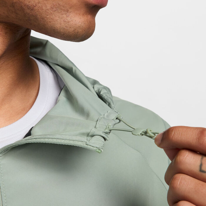 Nike Men's Miler Repel Running Jacket Green Nike Men's Miler Repel Running Jacket Green image number 4